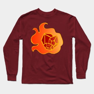 D20 FIRE! Long Sleeve T-Shirt